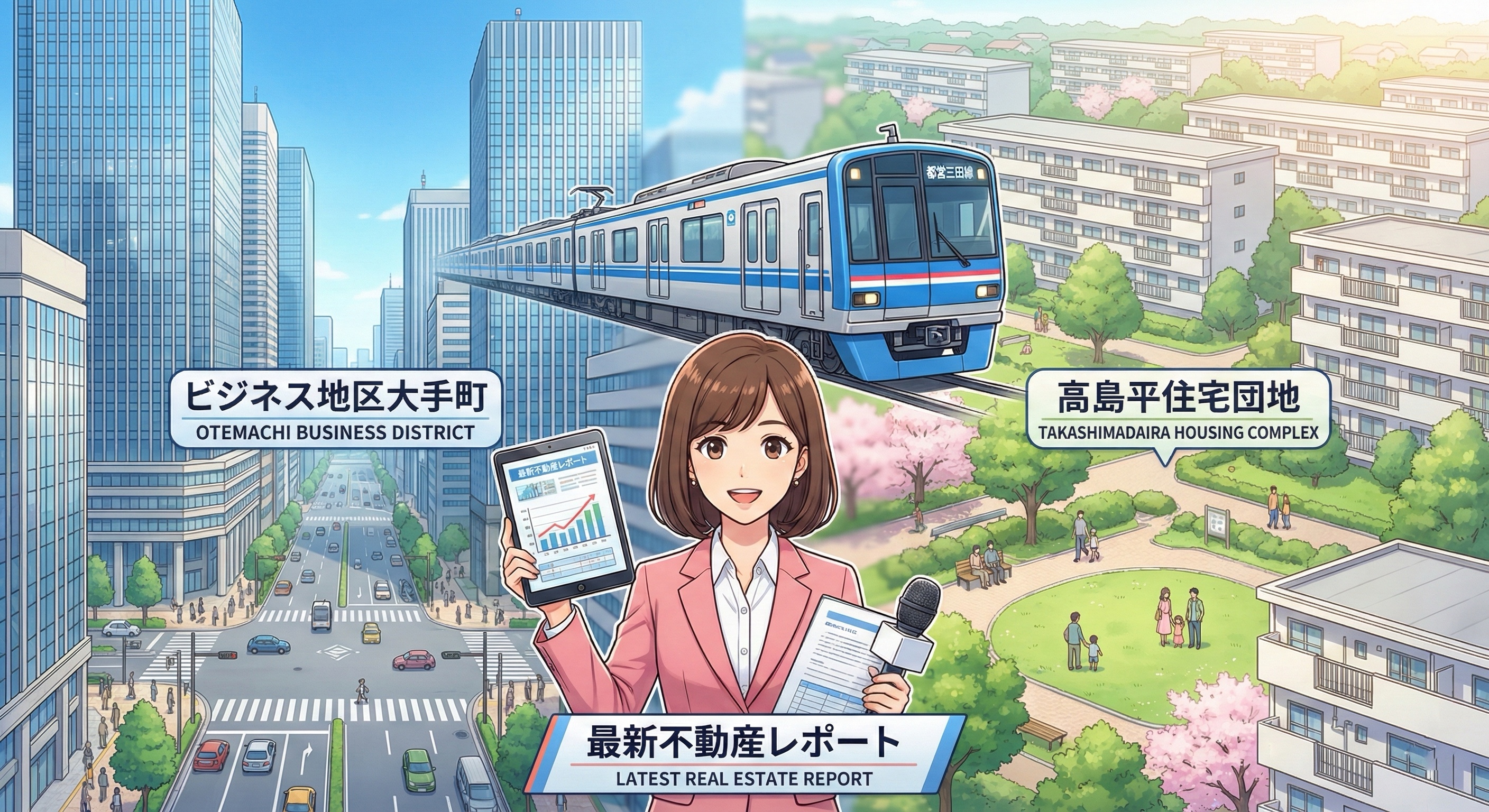 大手町30分で「座って通勤」！？2LDKが15万円台の最強始発駅【東京・都営三田線】家賃ランキング